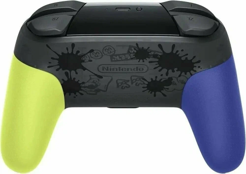 Беспроводной геймпад Nintendo Switch Pro Controller Splatoon 3 edition [Б.У АКСЕССУАРЫ]