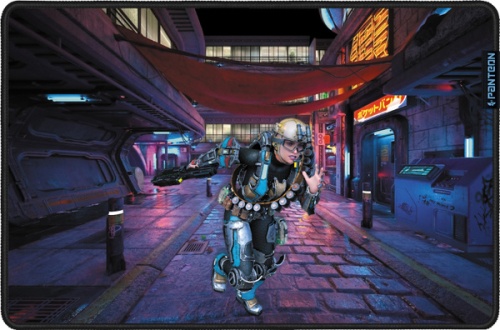 Профессиональная игровая поверхность JETACCESS PAN GP-173SM CYBER PUNK 2 средняя[АКСЕССУАРЫ]