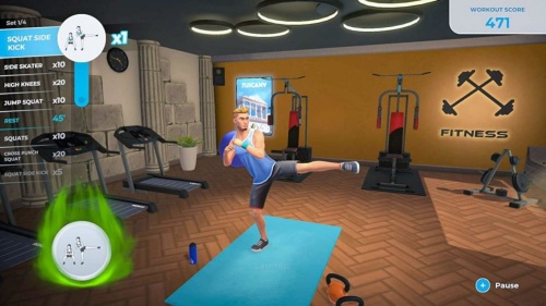 Let's get Fit incl. Joy Con Straps[SWITCH]