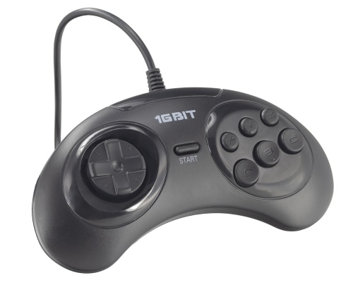 Геймпад проводной Retro Genesis Controller 16 Bit[16 BIT]